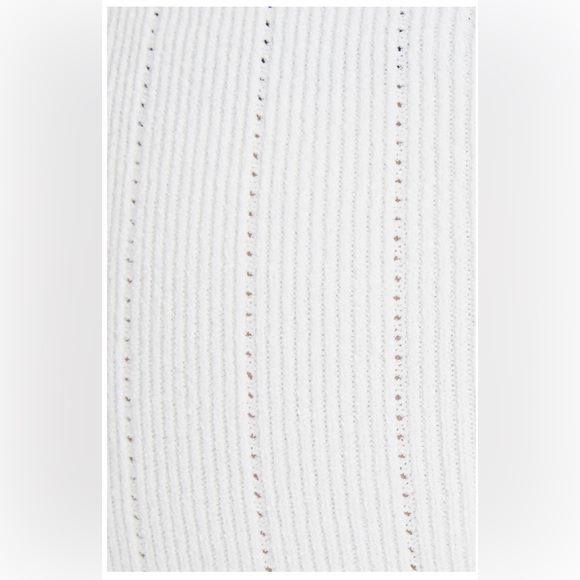 Balmain Button Detail Rib Stitch Skirt - Picture 6 of 7